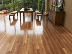 Laminated floor