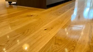 wooden floor
